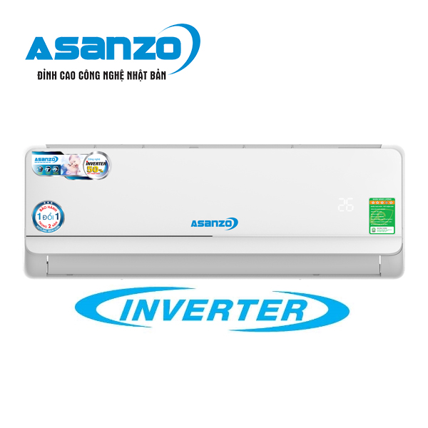 Máy Lạnh Asanzo 2.0HP K18A INVERTER R410