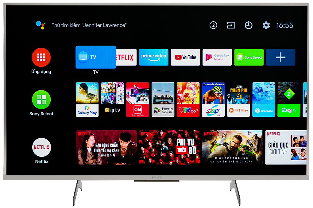 Android Tivi Sony 4K 43 inch KD-43X8500H/S 