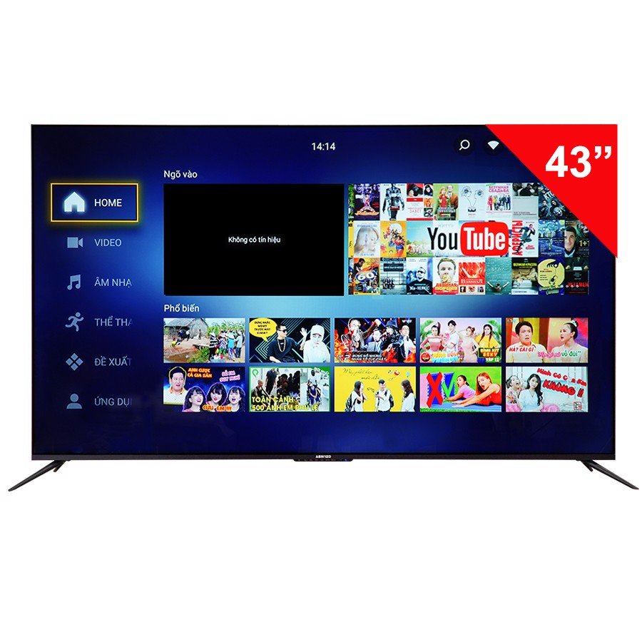 Smart TV Asanzo iSLIM  43 inch 43S52