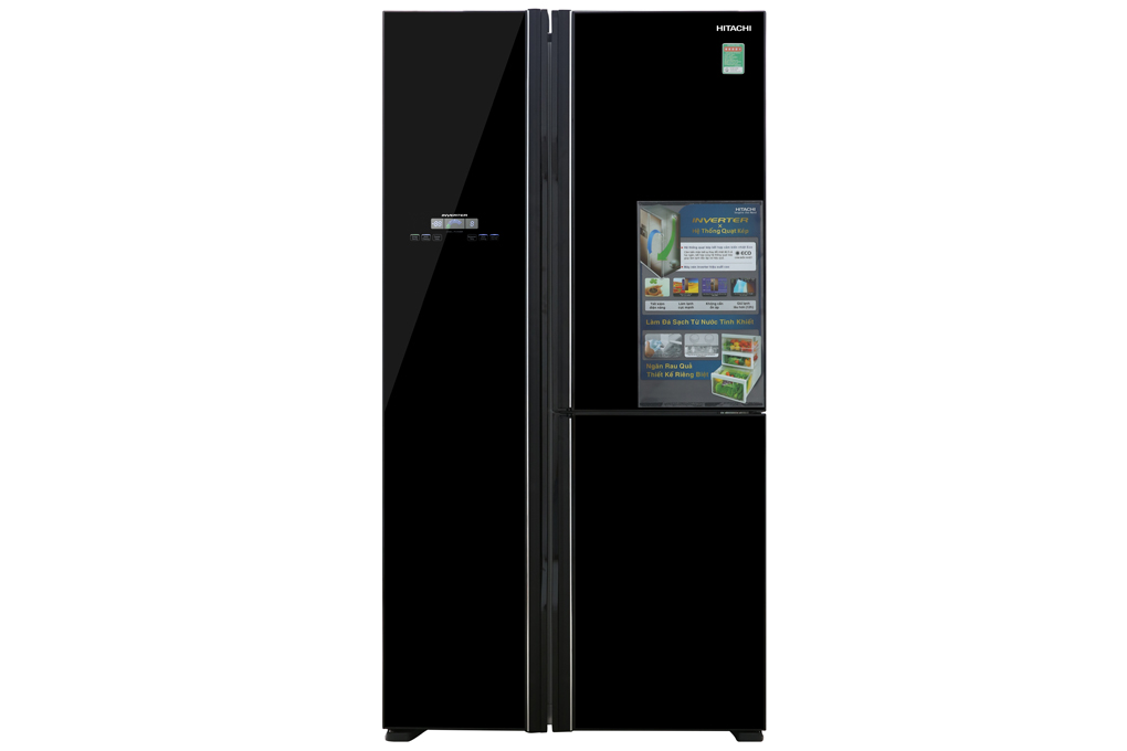 Tủ lạnh Hitachi Inverter 600 lít R-FM800PGV2 GBK - model 2019