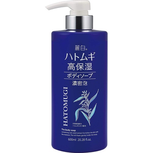 Sữa Tắm Dưỡng Ẩm Sâu Và Làm Sáng Da Chiết Xuất Hạt Ý Dĩ Hatomugi 600mL