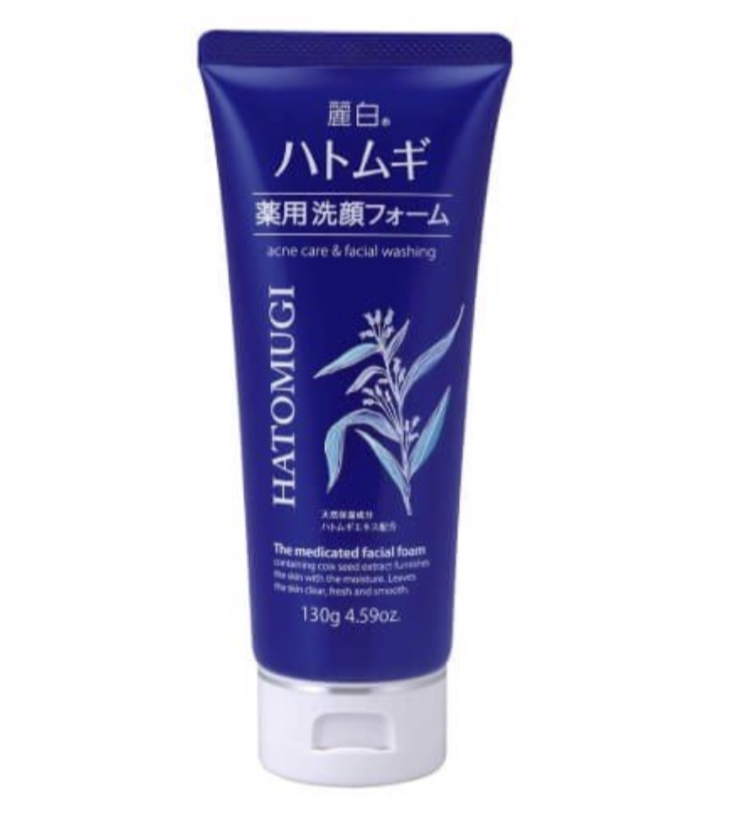 Sữa Rửa Mặt Ngăn Ngừa Mụn Và Sáng Da Hatomugi Chiết Xuất Ý Dĩ 130g