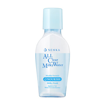 Nước Sữa Tẩy Trang Senka 2 Lớp Sạch Sâu & Dịu Mát 70ml All Clear Milky Water Nourish
