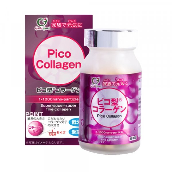 Pico Collagen – Hỗ trợ làm đẹp da Nhật Bản (180 viên)