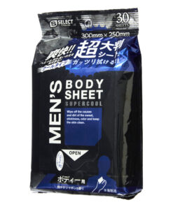 Khăn ướt khử mùi và siêu làm mát cơ thể cho Nam S SELECT  30 miếng / gói