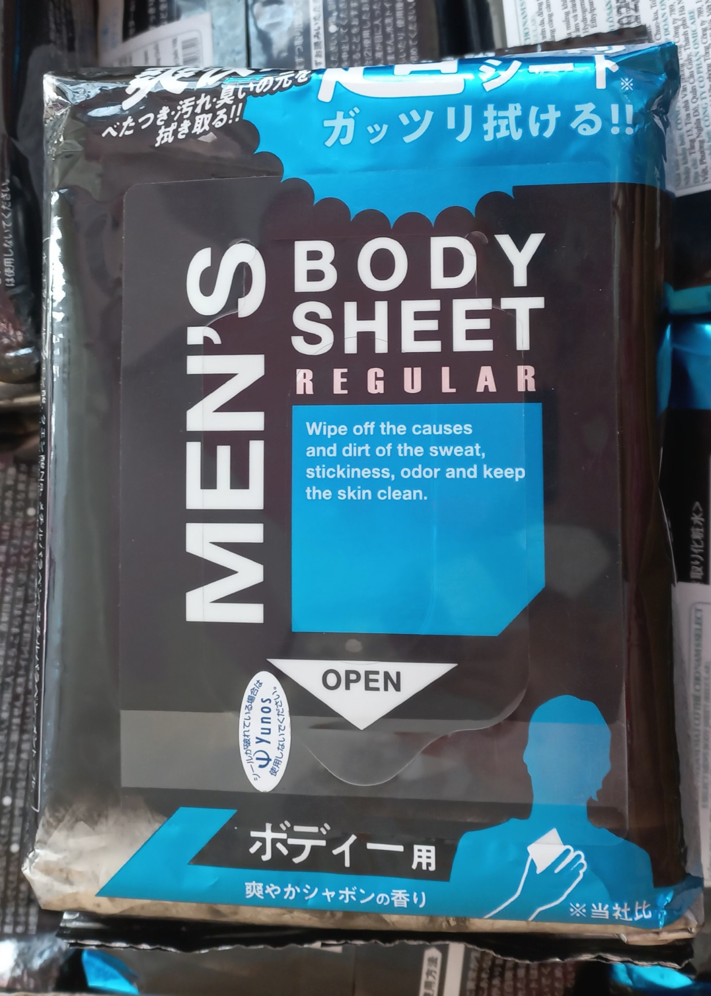KHĂN ƯỚT KHỬ MÙI VÀ LÀM MÁT CƠ THỂ CHO NAM S SELECT 30 miếng / gói 