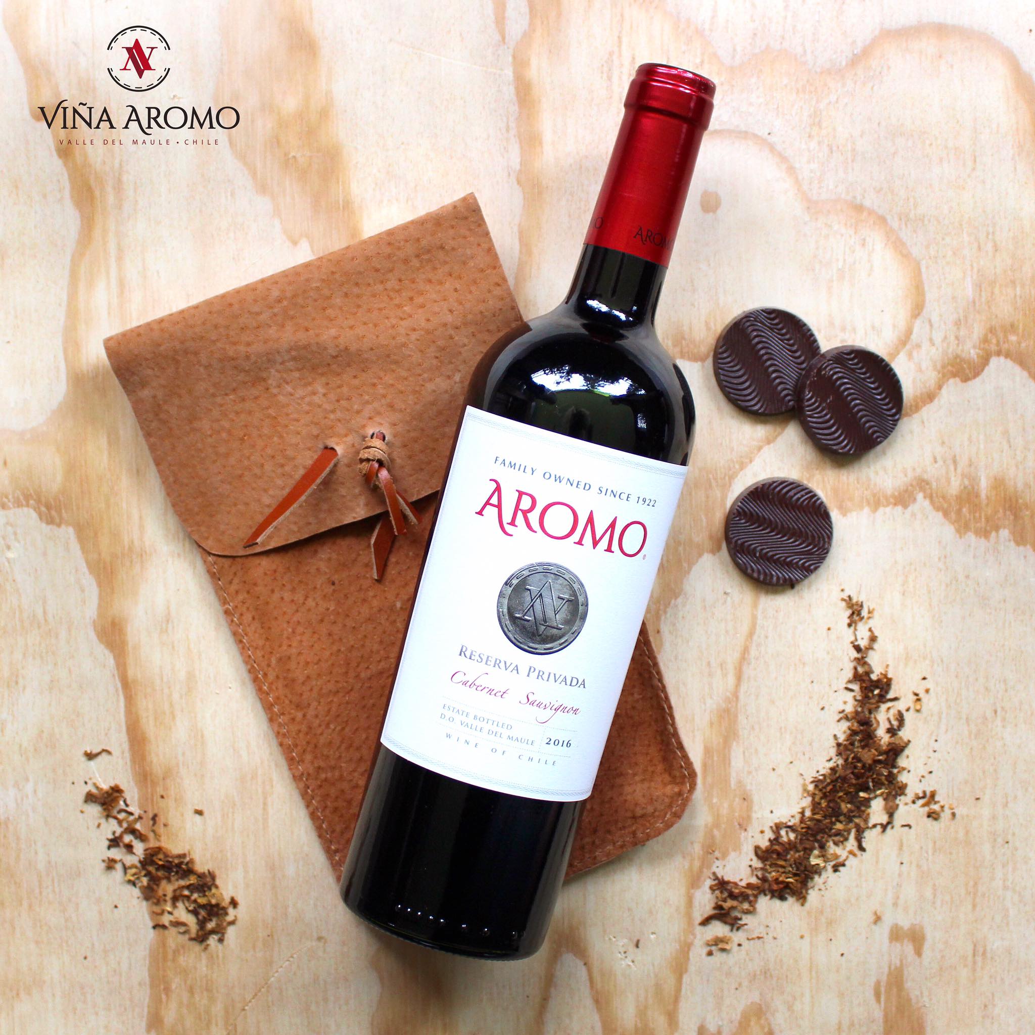 Rượu vang đỏ Aromo Reserva Privada - Cabernet Sauvignon (13.5%/Vol)