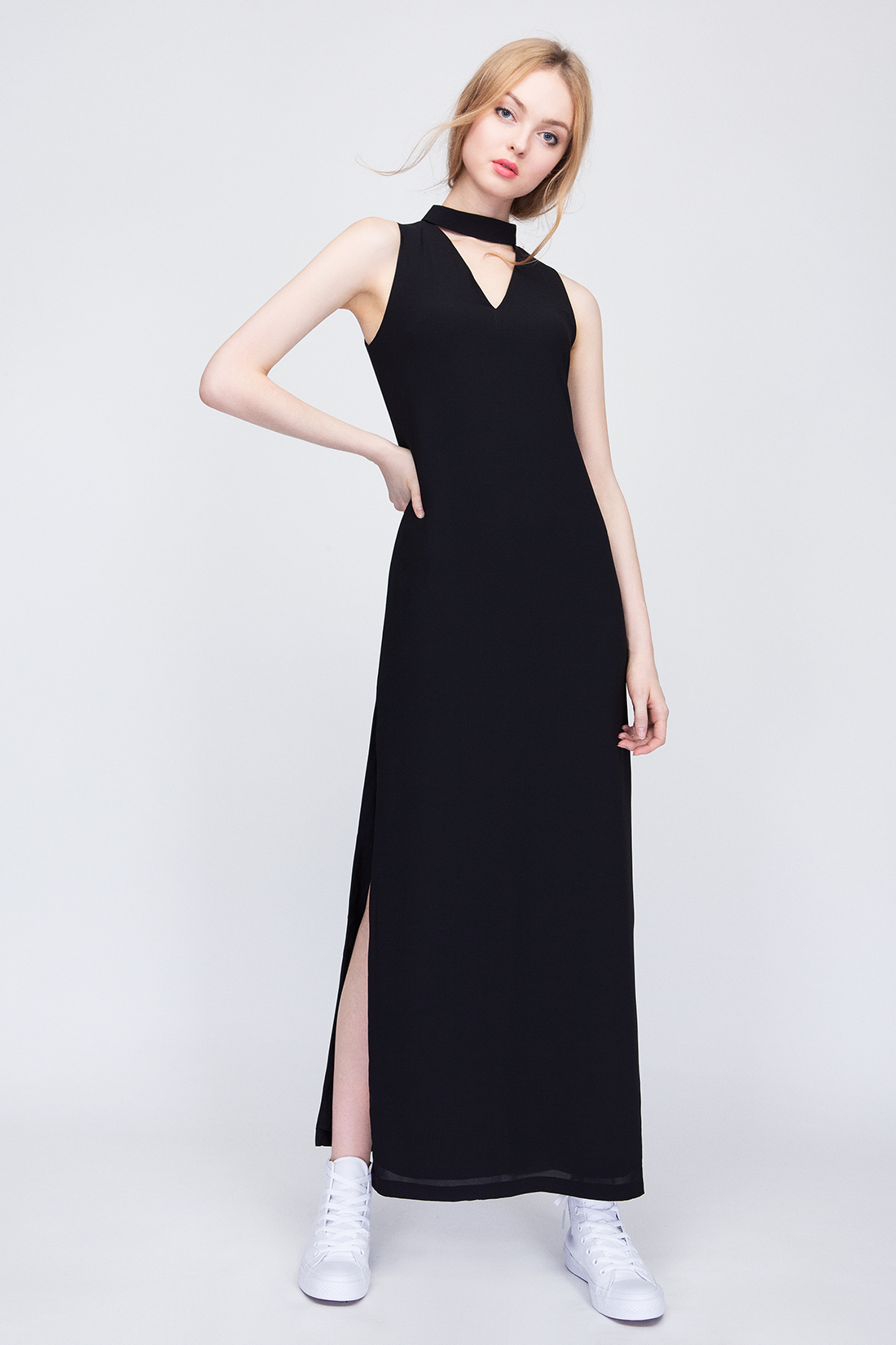 Đầm dài Cutout