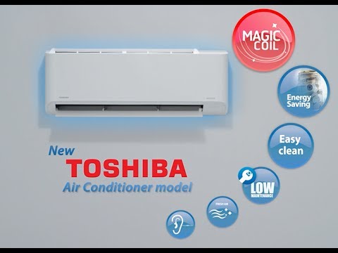 Lớp phủ bề mặt Magic Coil trên máy lạnh Toshiba năm 2018