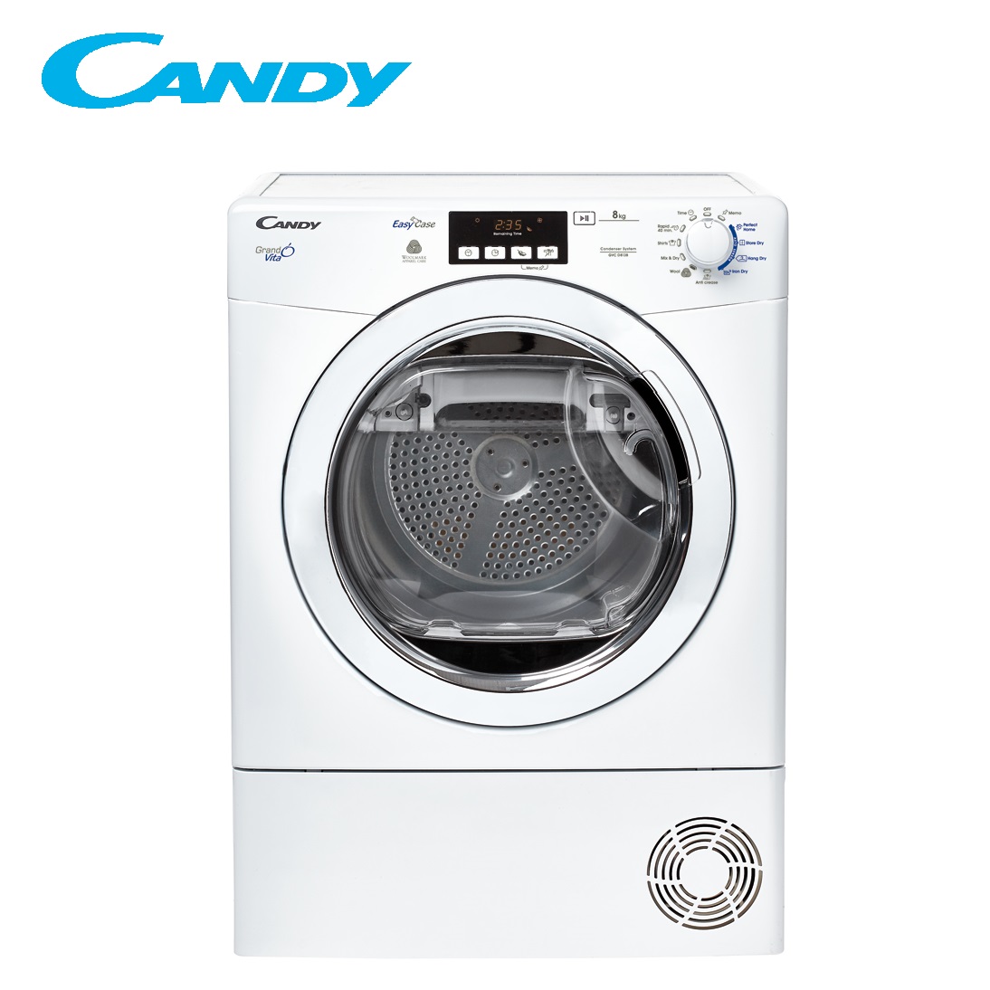 Máy Sấy Quần Áo Candy 9 Kg GVC D913B-S