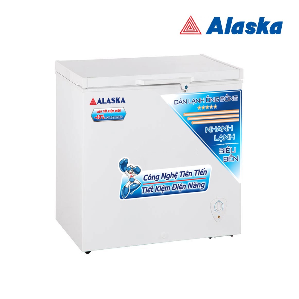 Tủ đông Alaska 200 lít BD-200C