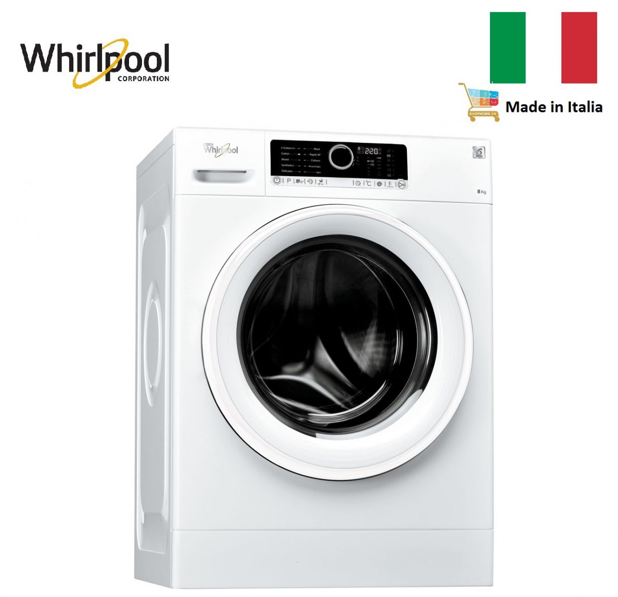 Máy giặt Whirlpool 8 Kg FSCR80415