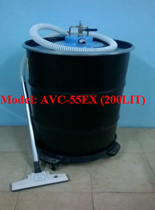 Máy hút bụi CN vận hành khí nén AQUASYSTEM-AVC-55EX