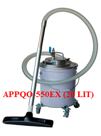 Máy hút bụi CN vận hành khí nén-APPQO-550EX