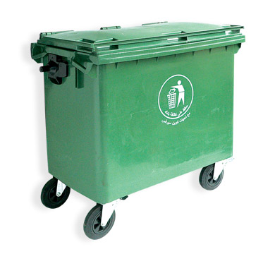 Thùng rác nhựa Outdoor Garbage Cart B-109