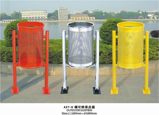 Thùng rác ngoài trời A37 - H