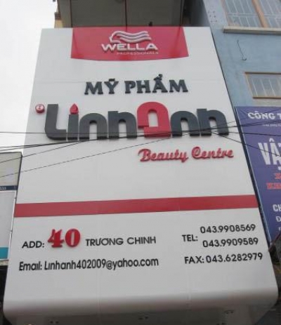 Pano chữ nổi Linh Anh