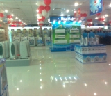 Nội thất gian hàng Hitachi 4 