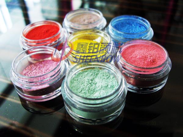 Cosmetic grade pearl pigment powder