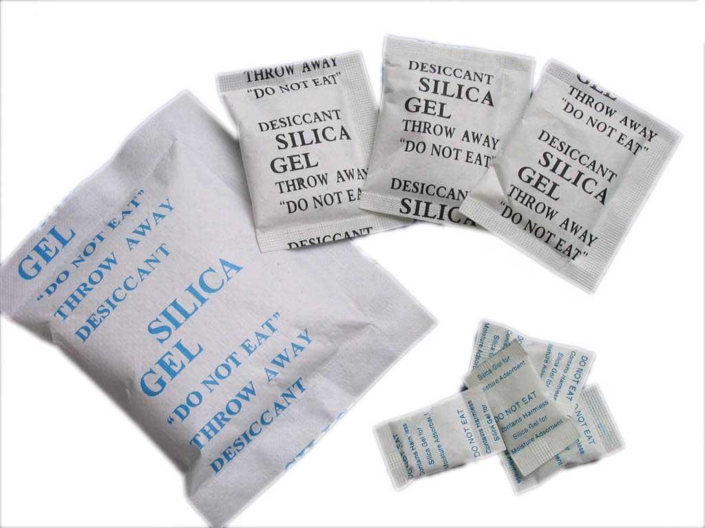 Gói hạt chống ẩm silica gel