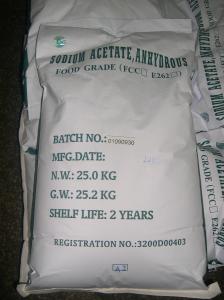 Sodium acetate anhyrate CH3COONa