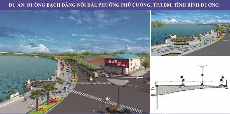 The package No.2 of Bach Dang Road Extended Project