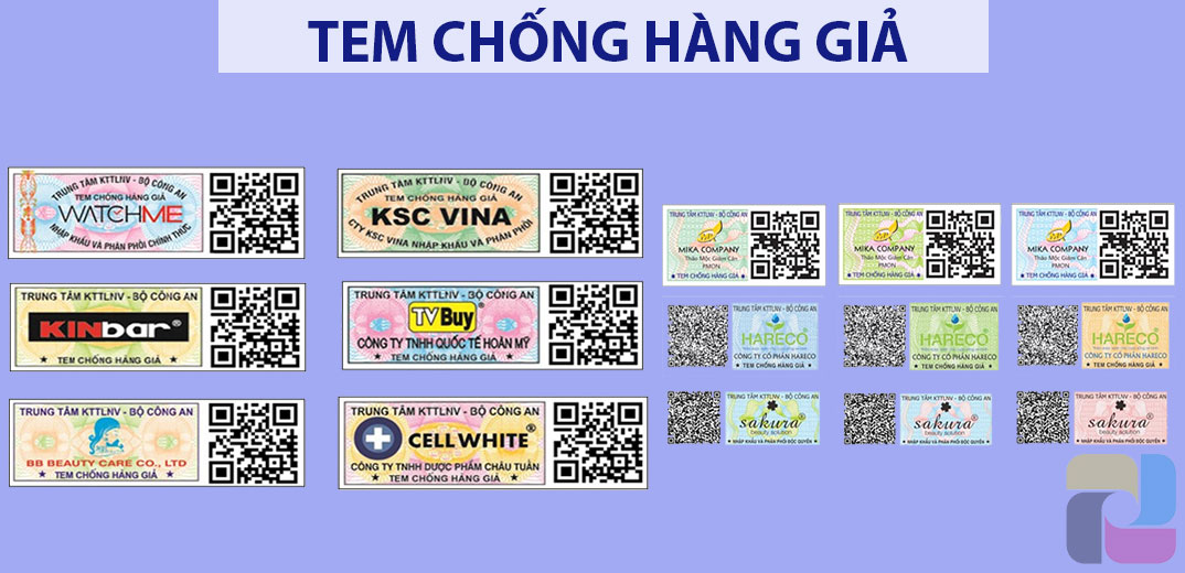 In tem chống hàng giả