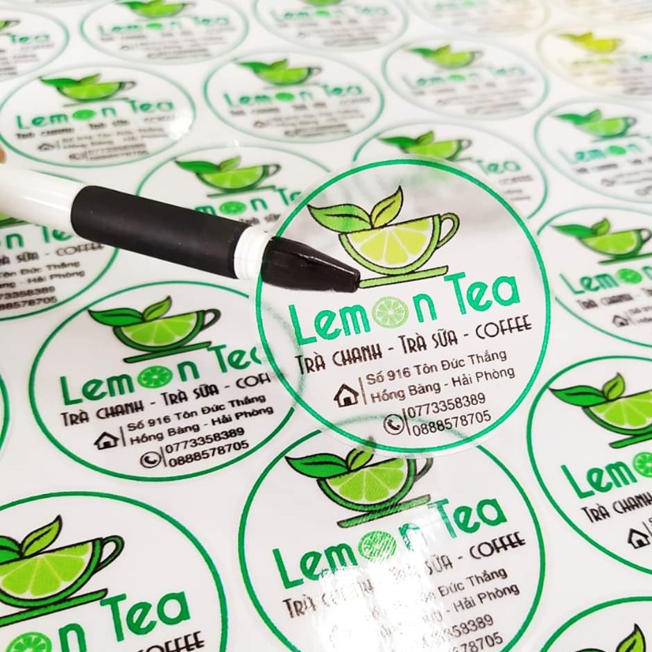 In decal nhựa trong giá rẻ