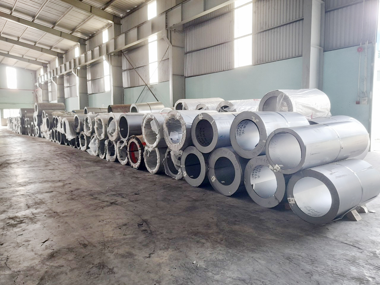 Tôn Nhũ Xám - Mạ Chì - GA            ( Gavalnneal steel coil) 