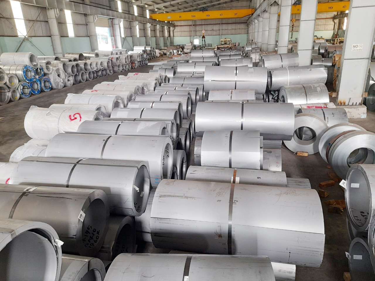 Tôn Nhũ Xám - Mạ Chì - GA            ( Gavalnneal steel coil)