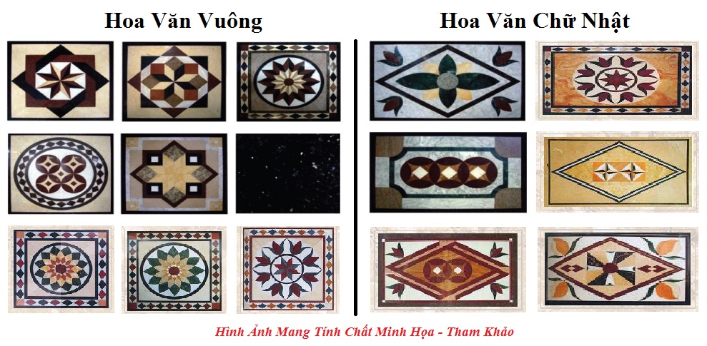 Mẫu Đá Granite - Hoa Văn