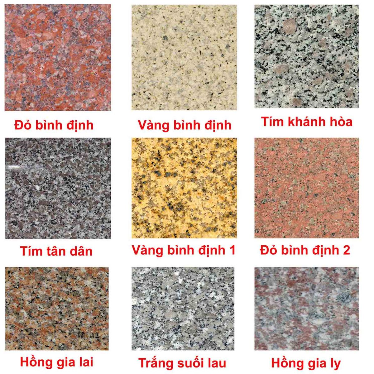 Mẩu Đá Granite - Nguyên Tấm