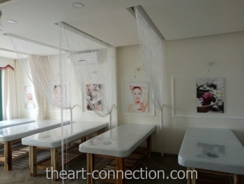 Thi công tranh treo tường tại Spa tại quận 10, TP.HCM