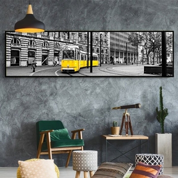 Tranh đơn canvas Bus London