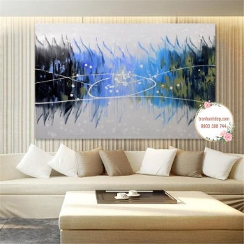 Tranh canvas sơn dầu Ảo ảnh
