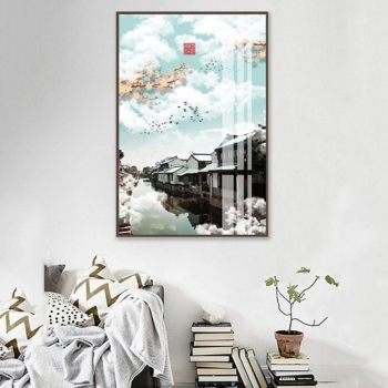 Tranh Gỗ Bình Yên Trấn Cổ