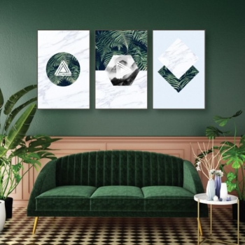 Tranh treo tường lá dương xỉ 