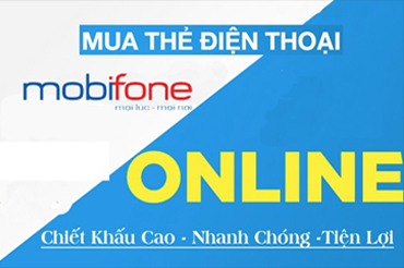 Bảng giá thẻ cào Mobifone