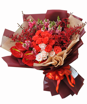 Fire rose