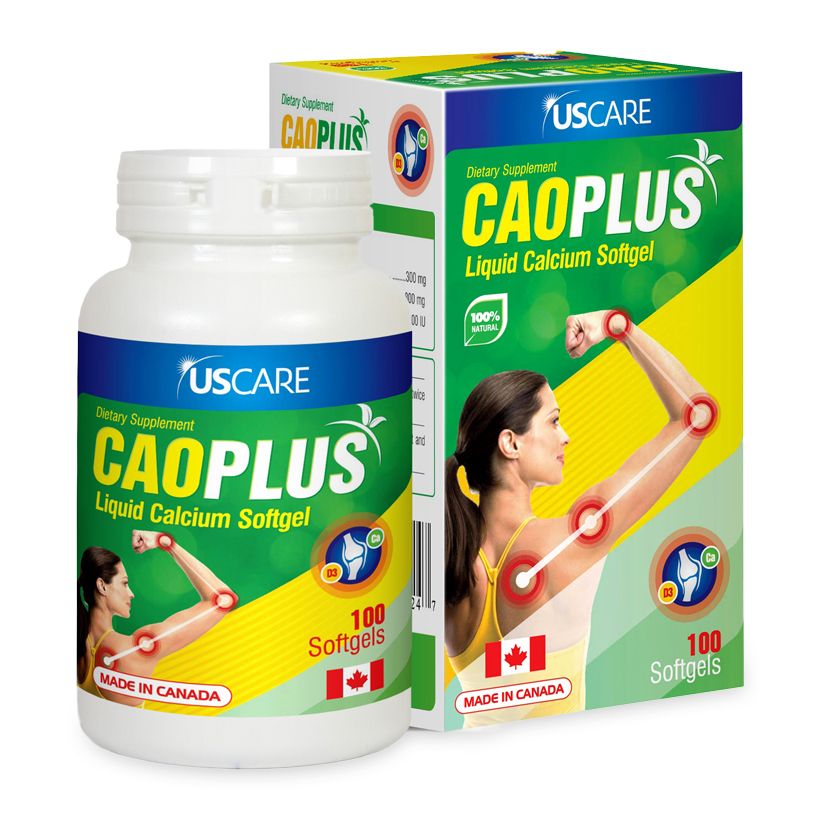 Thực phẩm chức năng bổ sung canxi Caoplus 100 viên