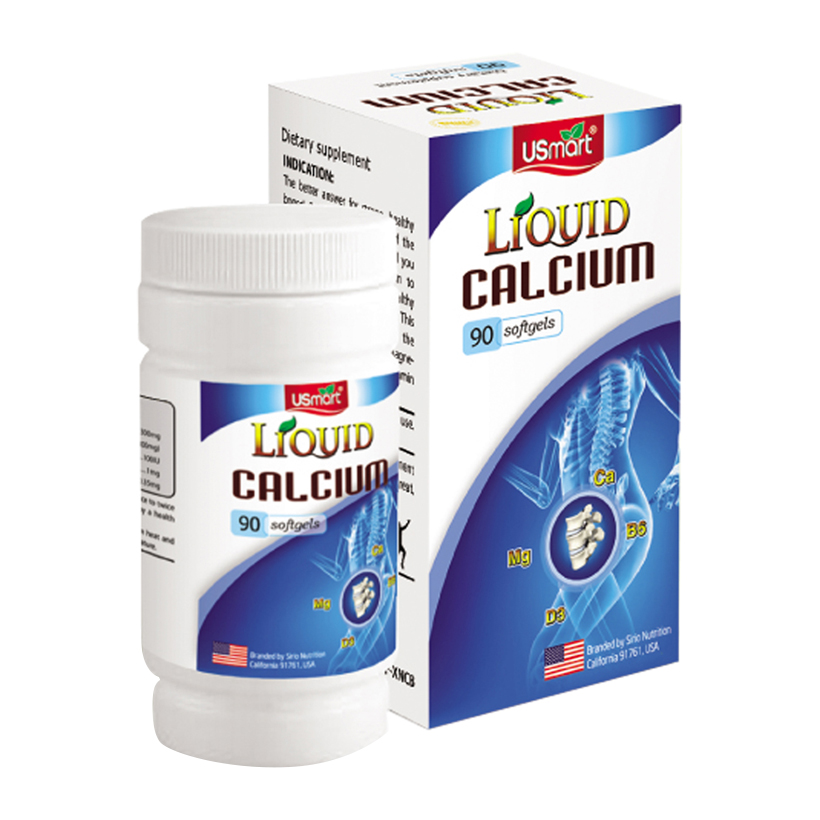 Liquid calcium 90 viên