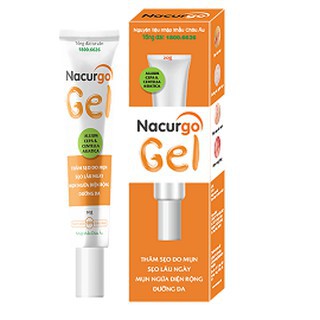Nacurgo Gel Đánh Bay Thâm Sẹo Mụn - Chặn Đứng Viêm Nang Lông