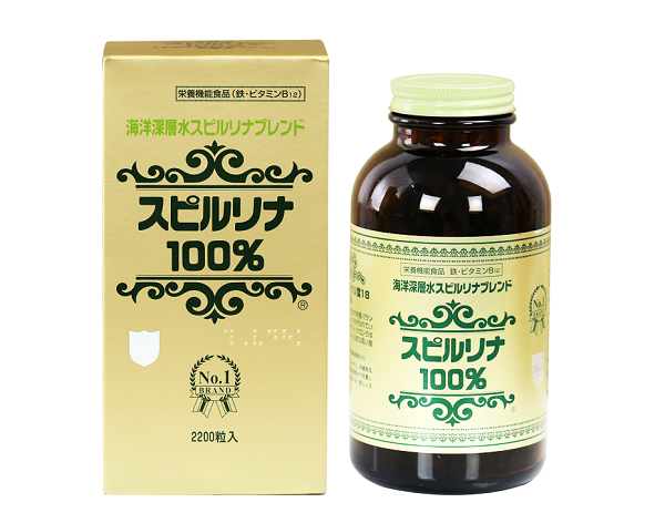 Tảo viên Spirulina vùng biển nước sâu Hộp 600 viên