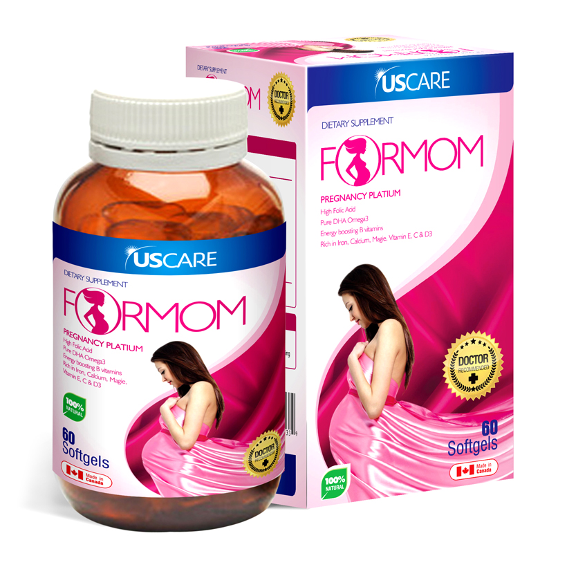 TPCN bổ sung dưỡng chất cho phụ nữ có thai Formom 30 viên