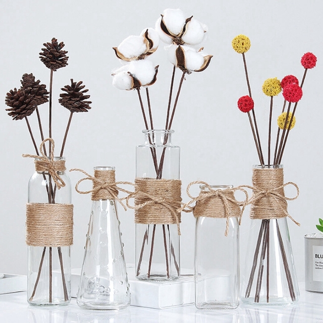 Lọ hoa để bàn thủy tinh