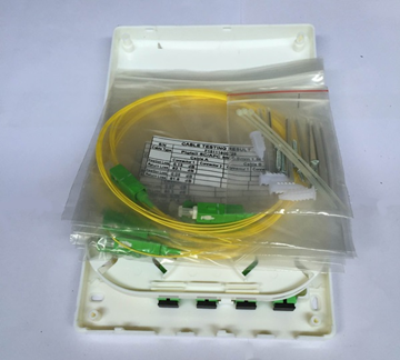 ODF 4FO FTTH (Full PK, included fiber optic cable)