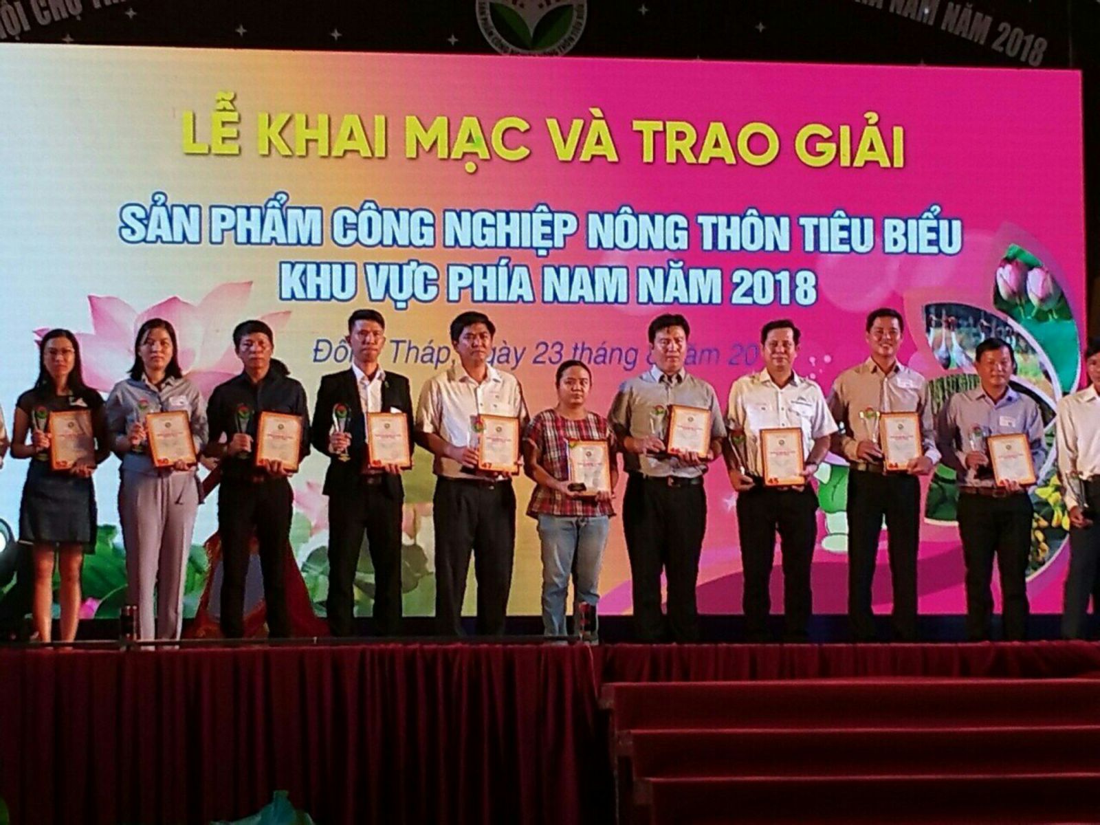  MÃNG CẦU XIÊM - THUÂN THIÊN THÀNH Đạt sản phẩm công nghiệp nông thôn tiêu biểu khu vực 2018