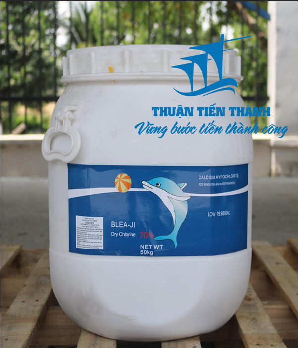 CHLORINE CÁ HEO - CHLORINE 70% TRUNG QUỐC - CALCIUM HYPOCHLORIDE CA(OCL)2