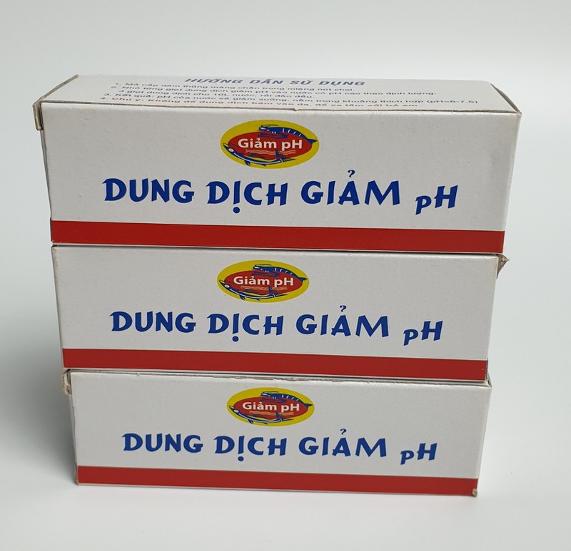 Hạn chề dùng dung dịch tăng giảm pH cho hồ cá 