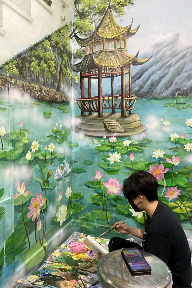 Dự án thi công tranh tường